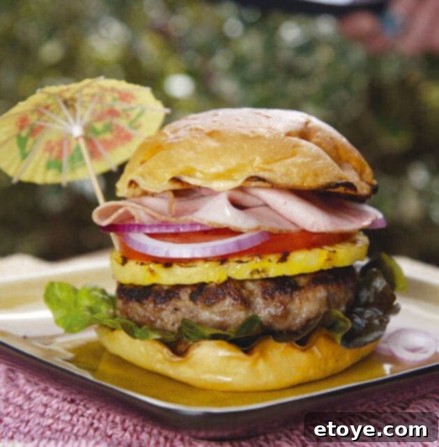 Luau Burger by Ted Reader 1 featured 10128