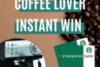 Win Instant Starbucks Coffee