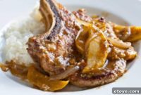 Sweet and Savory Apple Sage Pork Chops