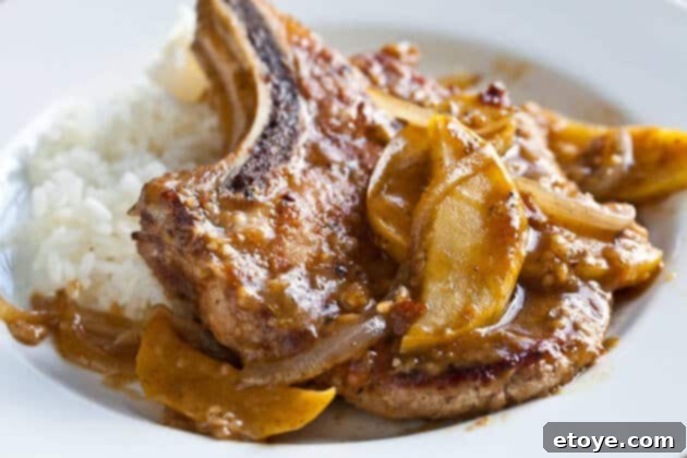 Sweet and Savory Apple Sage Pork Chops 1 featured 11109
