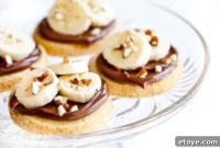 Buttery Shortbread with Nutella Banana Almond Bliss