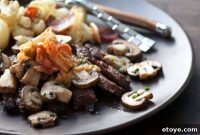 Bold Kimchi Butter Skirt Steak