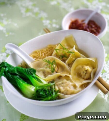Comforting Wonton Noodle Soup 1 featured 1194