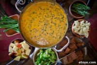 Hearty Spinach Mushroom Bacon Fondue