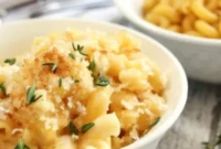 Quick Microwave Mac and Cheese