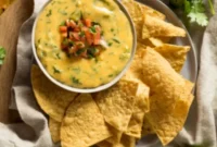 Quick Microwave Queso Dip