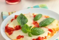 Crispy Tortilla Pizza in Minutes