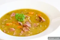 Hearty Instant Pot Ham and Split Pea Soup