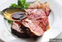 Melt-in-Your-Mouth Prime Rib with Red Wine Jus