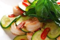 Crispy Basil Shrimp and Zucchini Stir Fry