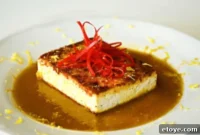 Crispy Citrus Tofu with Soy Glaze