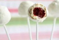 Crimson Velvet Cheesecake Pops