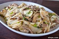 Savory Nian Gao Stir-Fry