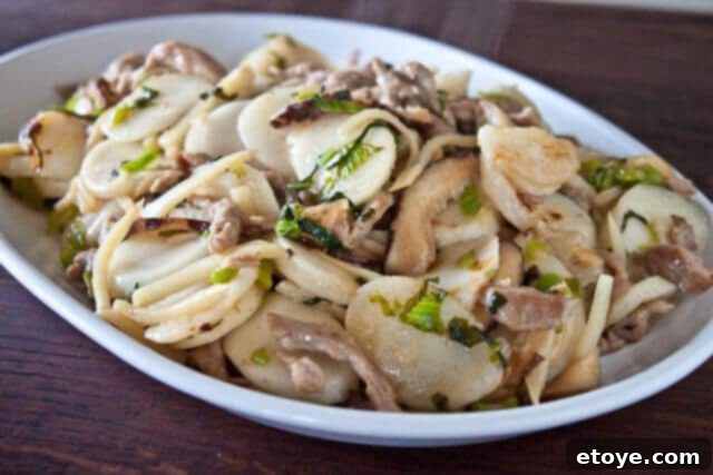 Savory Nian Gao Stir-Fry 1 featured 15288