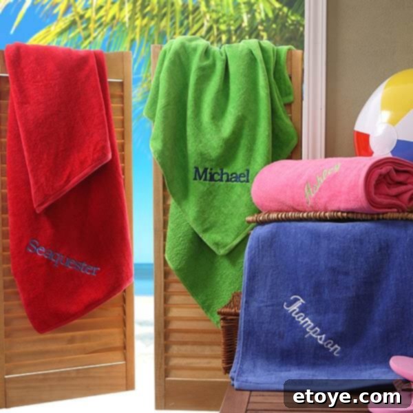 Win a Custom Embroidered Beach Towel 1 featured 15946