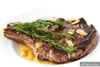 Infused Rosemary Garlic Steak