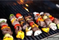 Sizzling Asian Steak Skewers