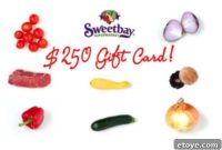 $250 Sweetbay Supermarket Gift Card Giveaway