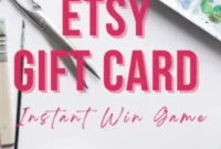 Win an Etsy Gift Card Instantly!