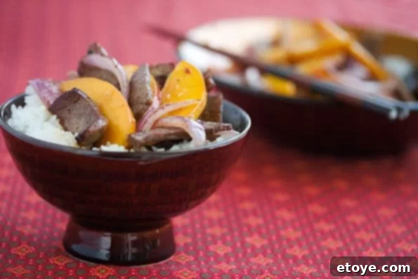 Sizzling Steak & Sweet Peach Stir-Fry 1 featured 1712