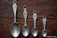 Win Crosby Taylor Fleur De Lys Measuring Spoons