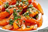 Ponzu Sesame Glazed Carrots