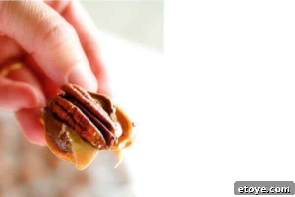 Salty Sweet Rolo Pretzel Clusters 1 featured 193