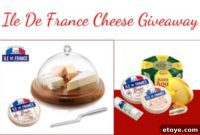 Ile De France Cheese Giveaway