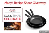 Macy’s Recipe Share Contest
