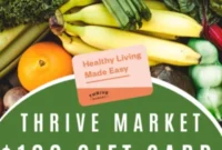 Get 100 in Free Healthy Groceries from Thrive Market