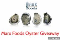 Win a Marx Foods Oyster Sampler