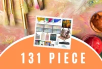 Win a Jumbl Deluxe 131 Piece Painting Kit