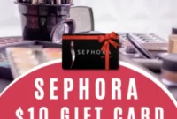 Win an Instant $10 Sephora Gift Card
