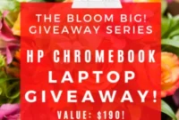 Bloom Big Win an HP Chromebook 11 Inch