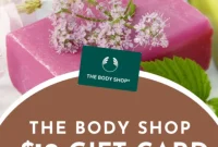 Win $10 Body Shop Gift Card Instantly