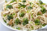 Rich Miso Chicken Pasta