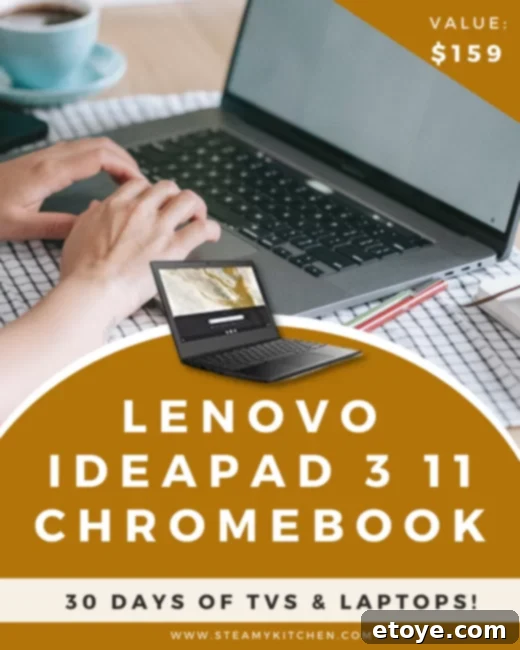 Win a Lenovo IdeaPad 3 11 Chromebook 1 featured 201453