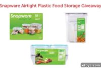 Ultimate Freshness: Snapware Airtight Storage Giveaway