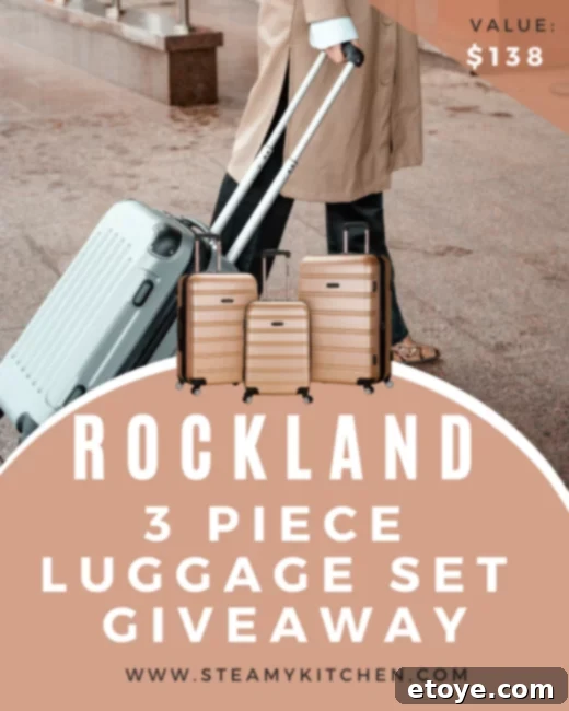 Win a Rockland 3 Piece Luggage Set 1 featured 204694