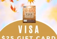 Win a $25 Visa Gift Card Instantly