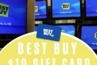 Win an Instant Ten Dollar Best Buy Gift Card