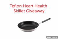 Win a Heart-Healthy Teflon Skillet