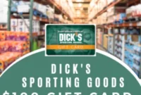 Day 14: 100 Dicks Sporting Goods Gift Card Giveaway