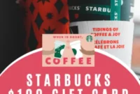 Day 18: Win a 100 Starbucks Gift Card