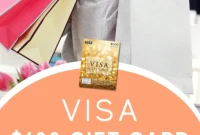 Win a 100 Dollar Visa Gift Card