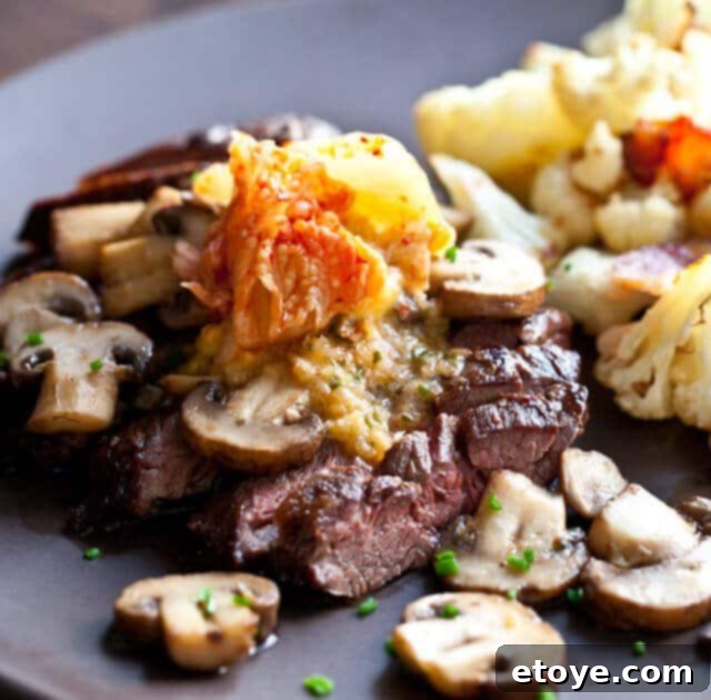 Fiery Kimchi Butter Steak 1 featured 20773