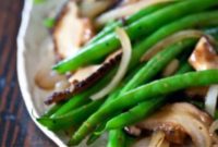 Savory Shiitake and Green Bean Stir-Fry