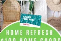 Transform Your Space: $100 Home Goods Giveaway