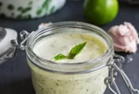 Refreshing Indian Mint Yogurt Dressing