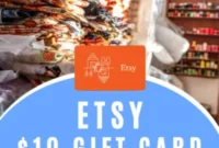 Win a 10 Dollar Etsy Gift Card Instantly